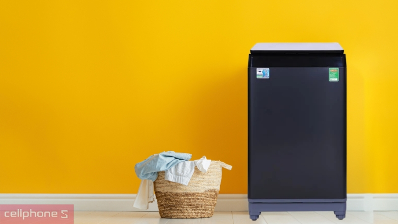 Thiết kế máy giặt Aqua cửa trên 10kg AQW-U100FT.BK