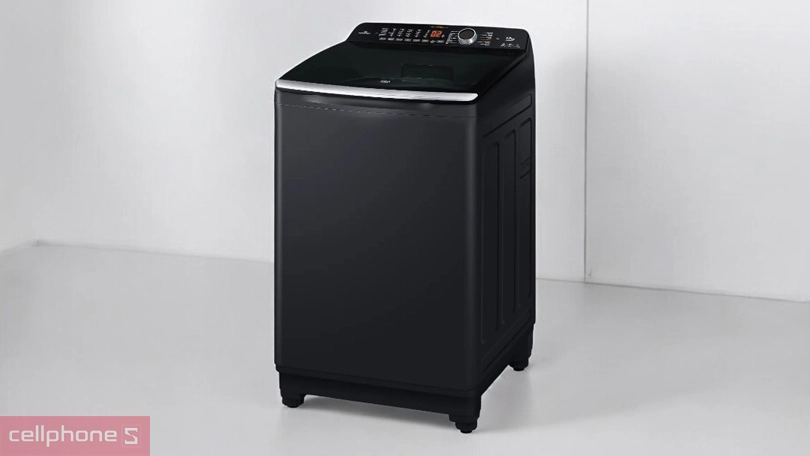 Thiết kế máy giặt Aqua cửa trên 12kg (AQW-DR120HT.BK)