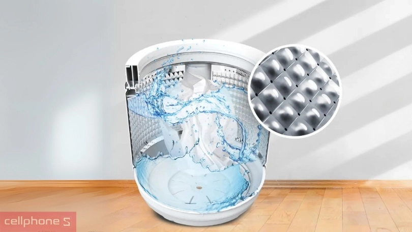 Lồng giặt máy giặt Aqua cửa trên 18kg AQW-DR180UHT.PS