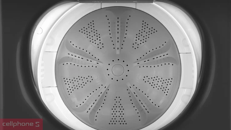 Công nghệ giặt, tốc độ xoay của máy giặt AQUA cửa trên 9kg AWM9-316K(B)