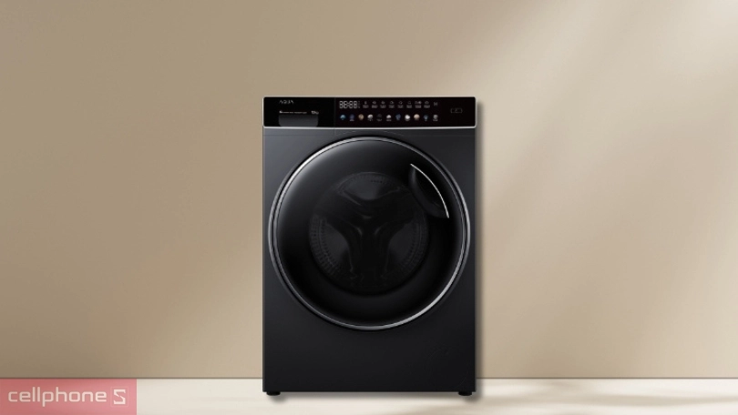 Khối lượng máy giặt Aqua Inverter 10kg AQD-DW1000J.BK