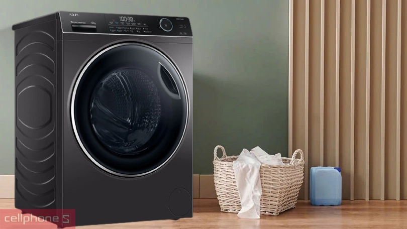 Công nghệ hỗ trợ kèm thông minh của máy giặt Aqua Inverter 12kg AQD-A1200H.PS