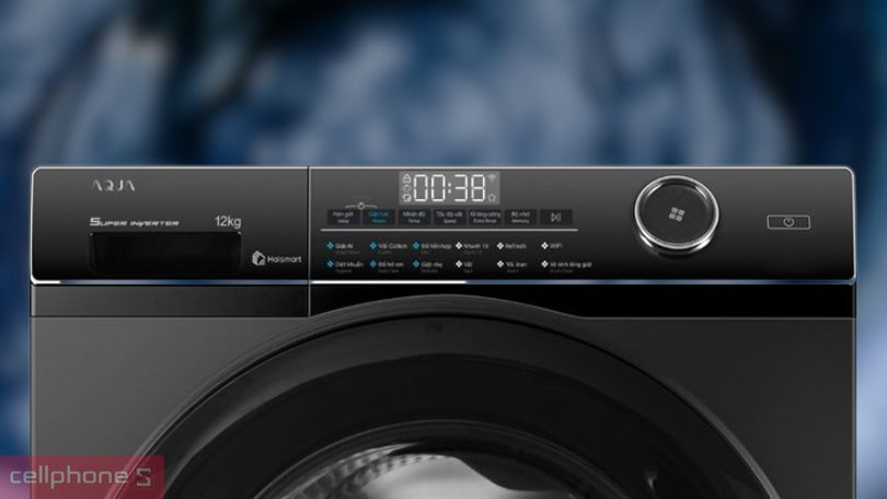 Thiết kế máy giặt Aqua Inverter 12kg AW12-BP4959U1K(B)