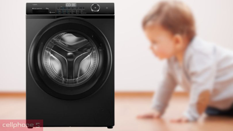 Đa dạng các tiện ích hỗ trợ kèm của máy giặt Aqua Inverter 12kg AW12-BP4959U1K(B)