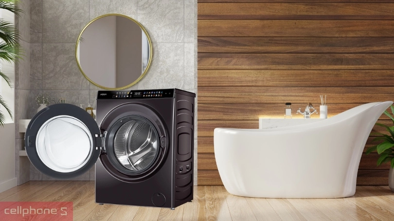 Tính năng thông minh trên máy giặt sấy AQUA Inverter giặt 15kg sấy 10kg AQD DH1500G PP