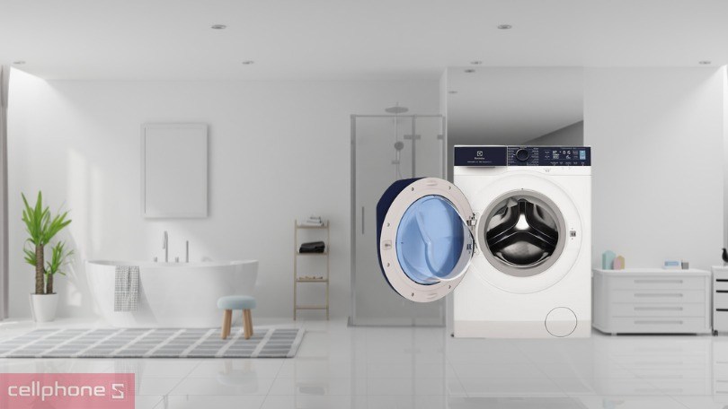 Thiết kế máy giặt cửa ngang Electrolux Inverter 10kg EWF1042Q7WB3