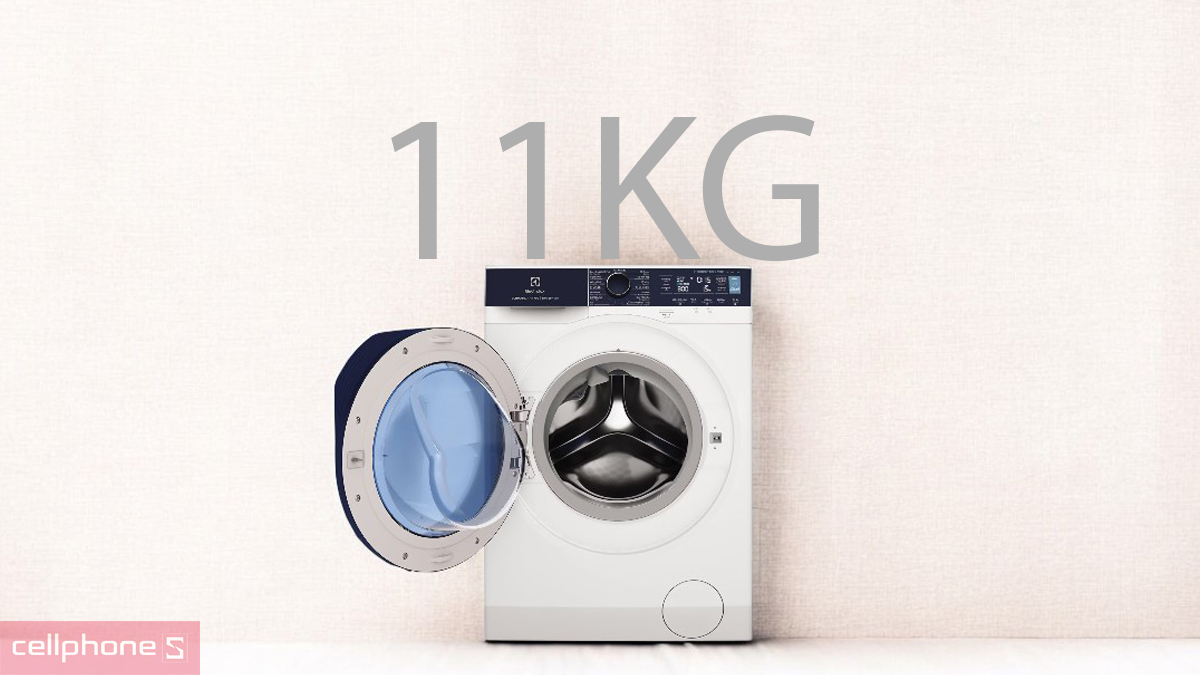 Thiết kế máy giặt Electrolux Inverter 11kg (EWF1142Q7WB)