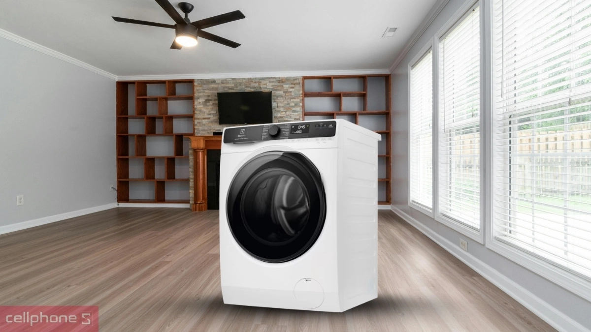 Khối lượng máy giặt Electrolux Inverter 13kg EWF1343P5WC