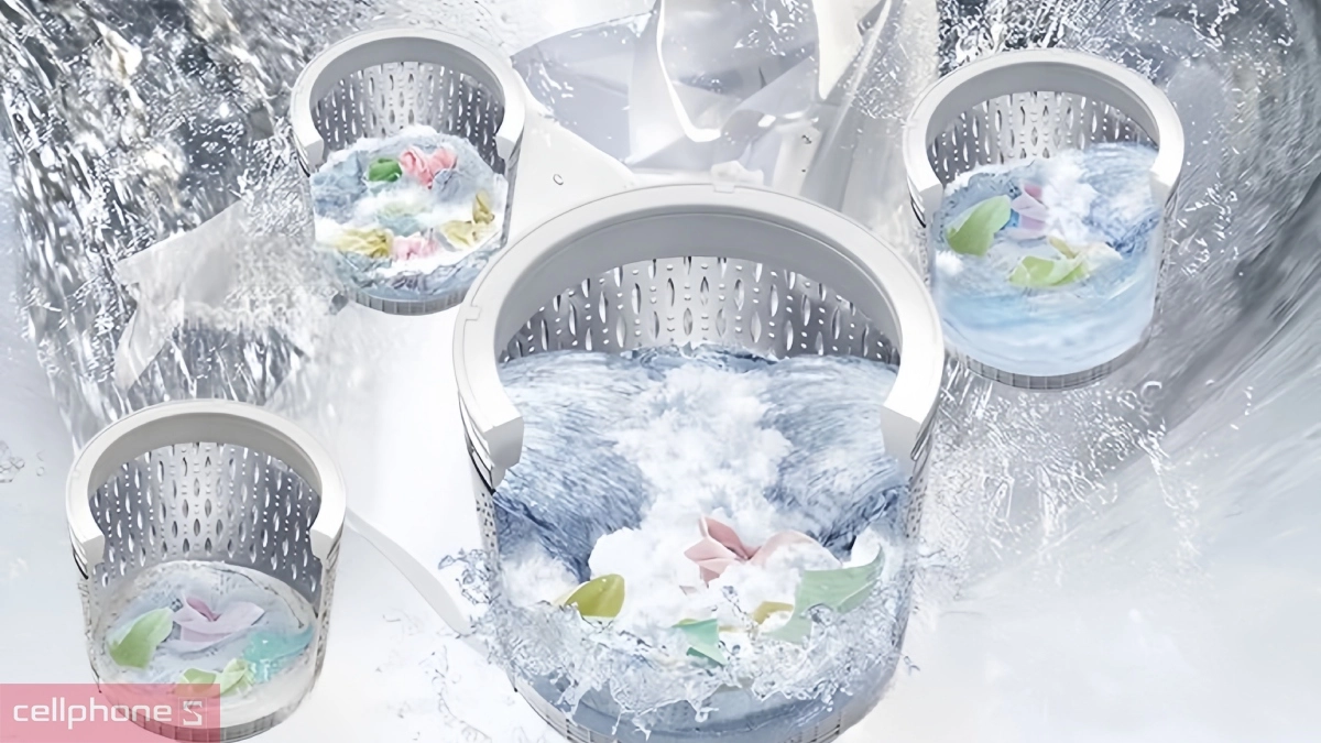 Công nghệ Inverter máy giặt Hitachi Inverter 20kg SF-200ZHV-GG