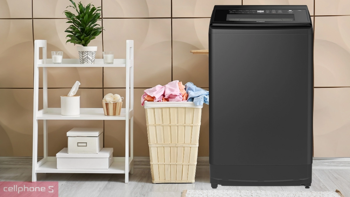 Sạch sâu vết bẩn máy giặt Hitachi Inverter 20kg SF-200ZHV-GG