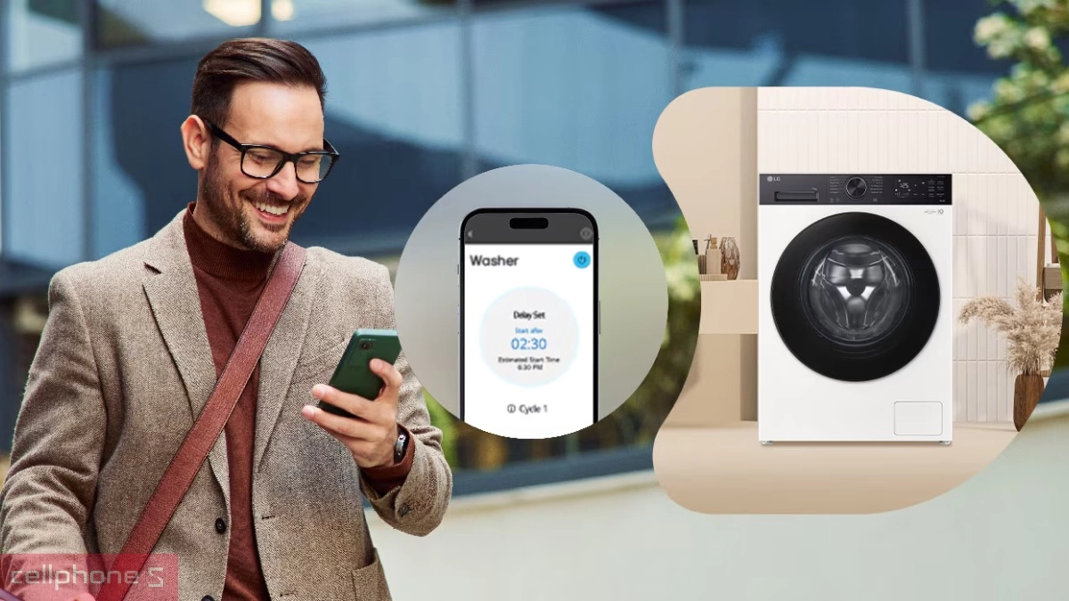 Điều khiển thông minh với ứng dụng LG ThinQ