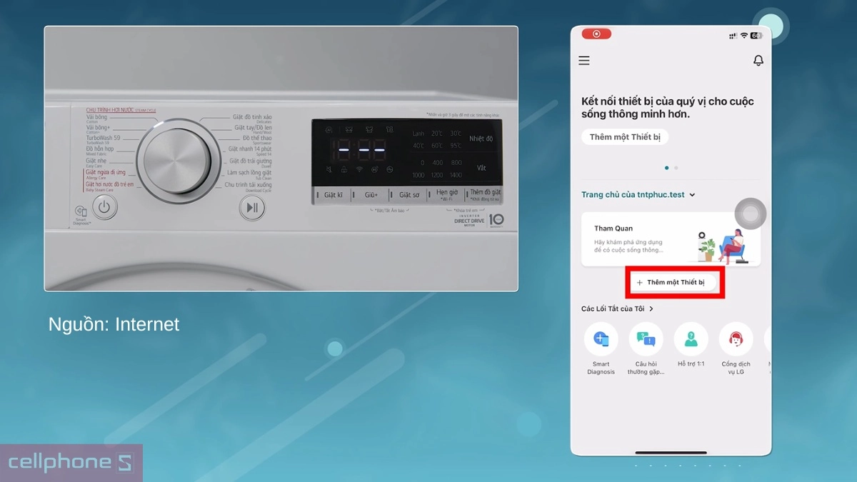 Xác định và lựa chọn thiết bị muốn ghép nối