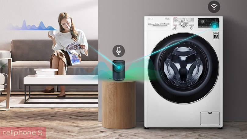 Công nghệ giặt cao cấp kết hợp cùng công nghệ AI