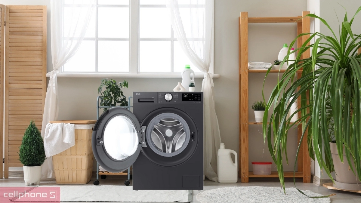 Sức chứa máy giặt LG Inverter 10kg FX1410N5G