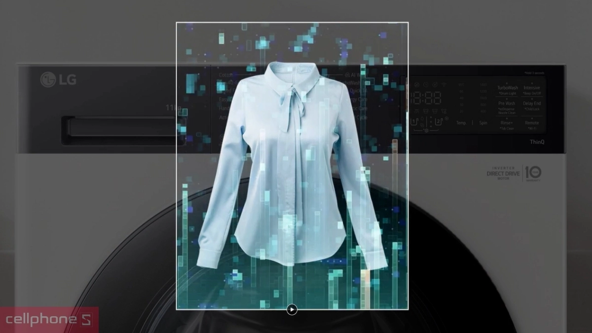 Công nghệ bảo vệ sợi vải máy giặt LG Inverter 10kg FX1410N5G