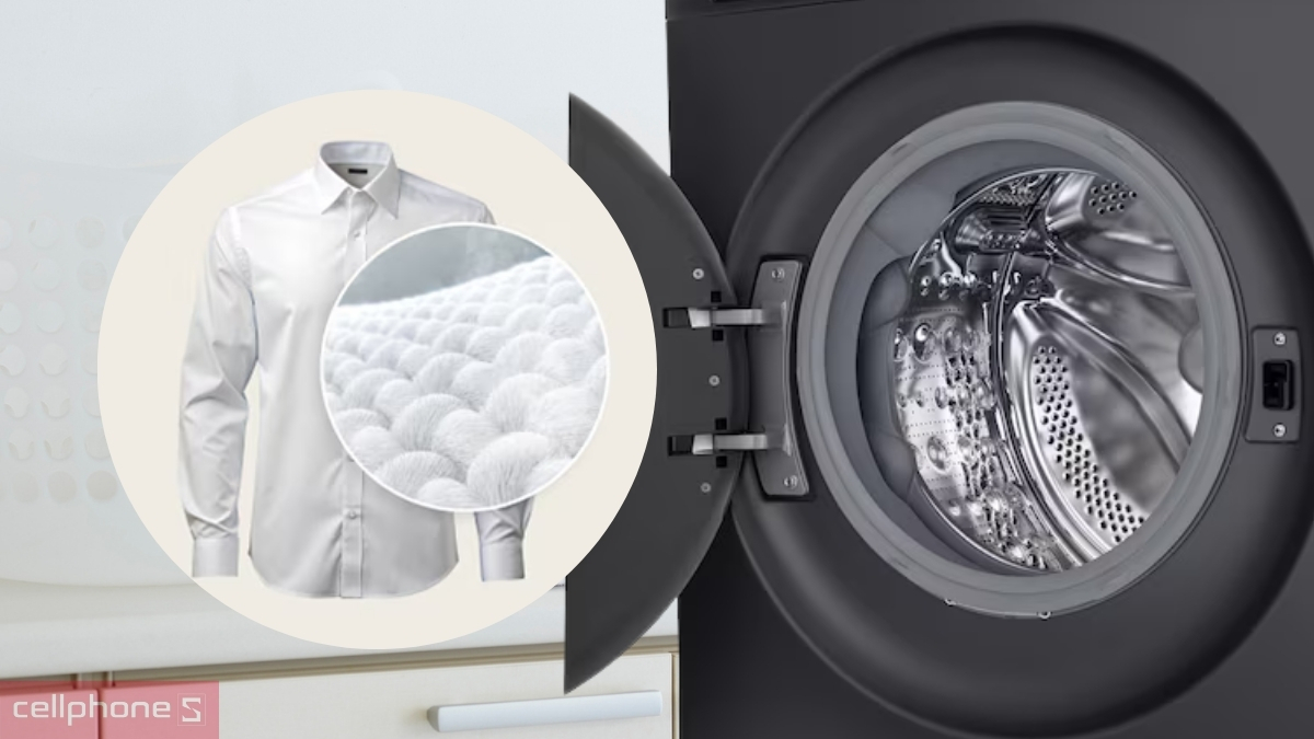 Giặt hơi nước máy giặt LG Inverter 10kg FX1410N5G