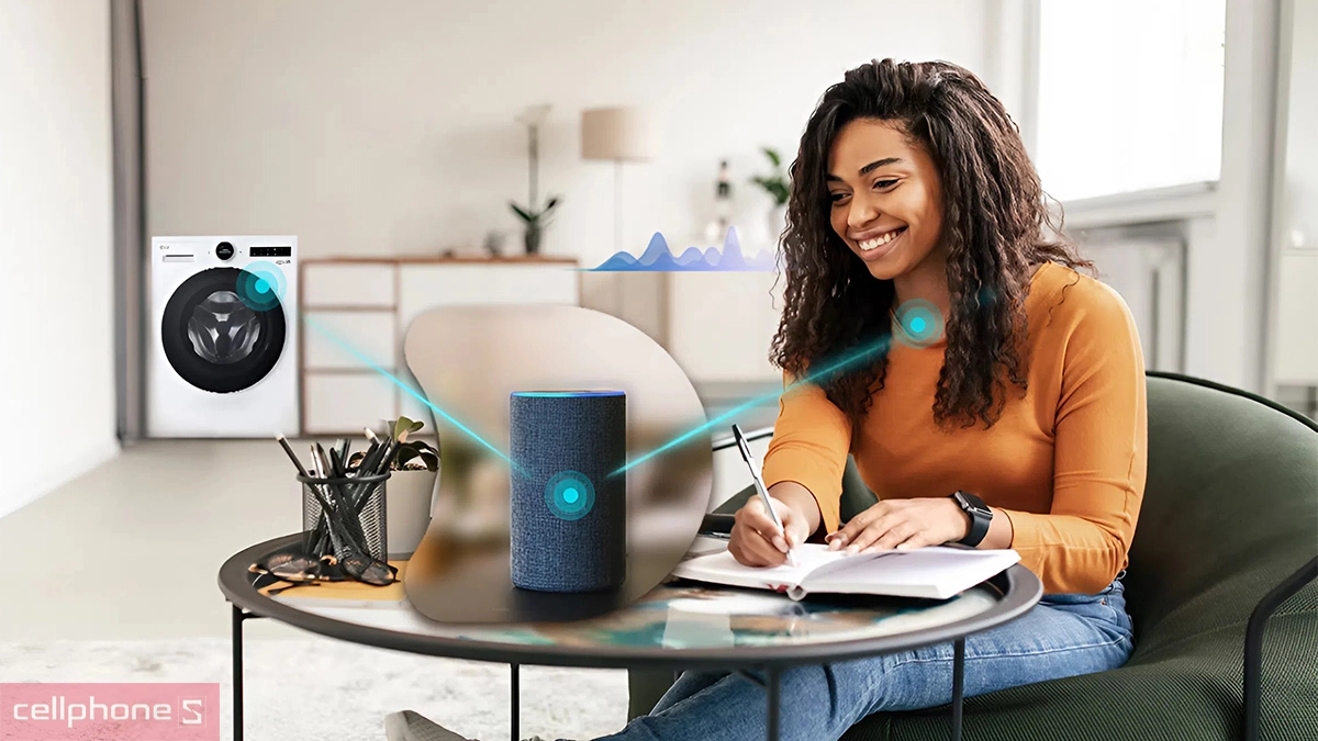 Công nghệ thông minh trên máy giặt LG Inverter 12kg (FX1412S3K)