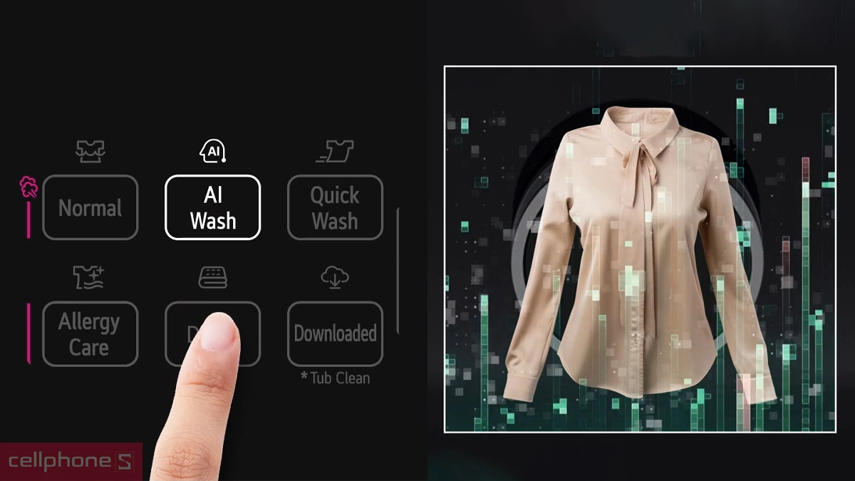 Khối lượng giặt máy giặt LG Inverter 14kg (TV2514DV3B)