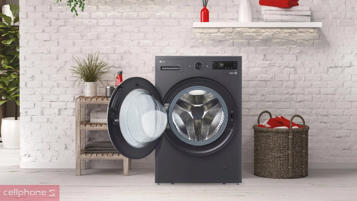 Thiết kế máy giặt LG Inverter 17 kg F2517SNTG