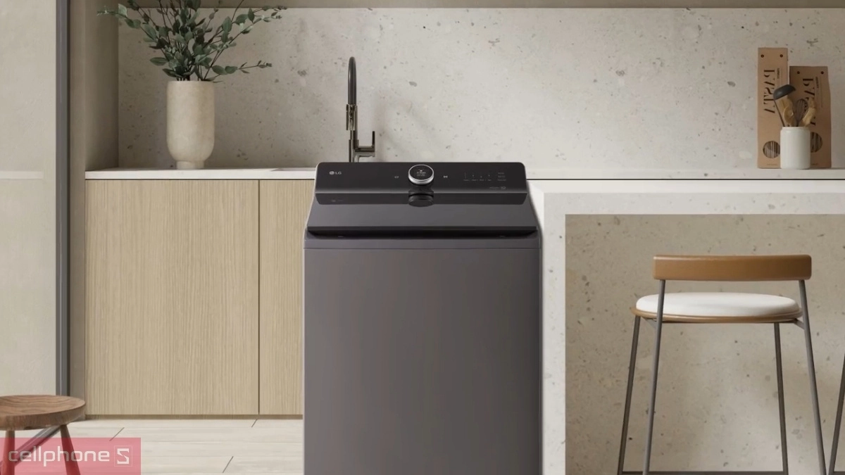 Thiết kế máy giặt LG Inverter 20kg T2520AX7G