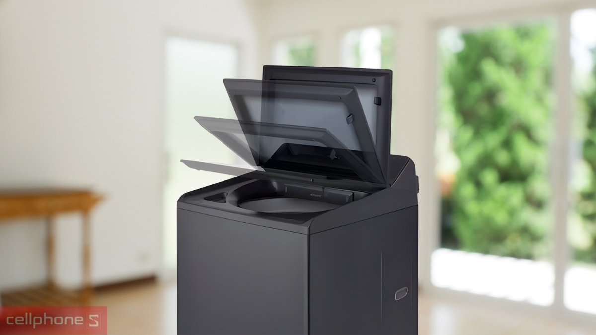 Khả năng kết nối, hỗ trợ điều khiển thông minh qua app của máy giặt LG Inverter 22kg T2522AX7G