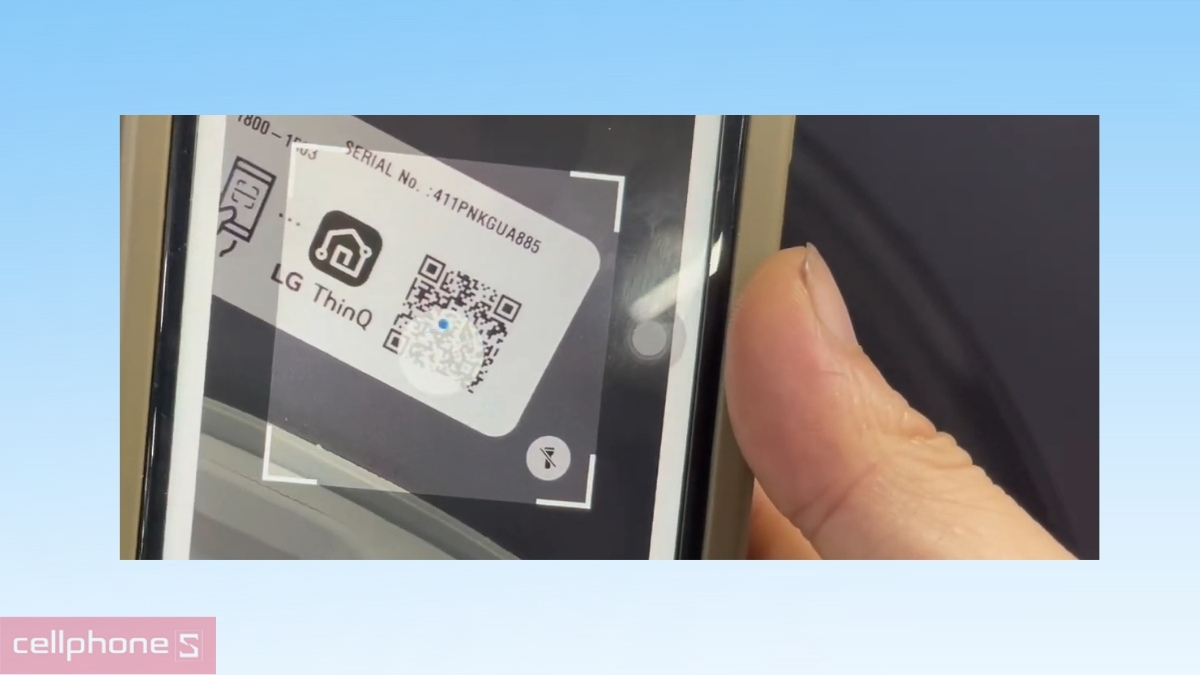 Hướng dẫn kết nối máy giặt LG Inverter 22kg T2522AX7G với app LG ThinQ