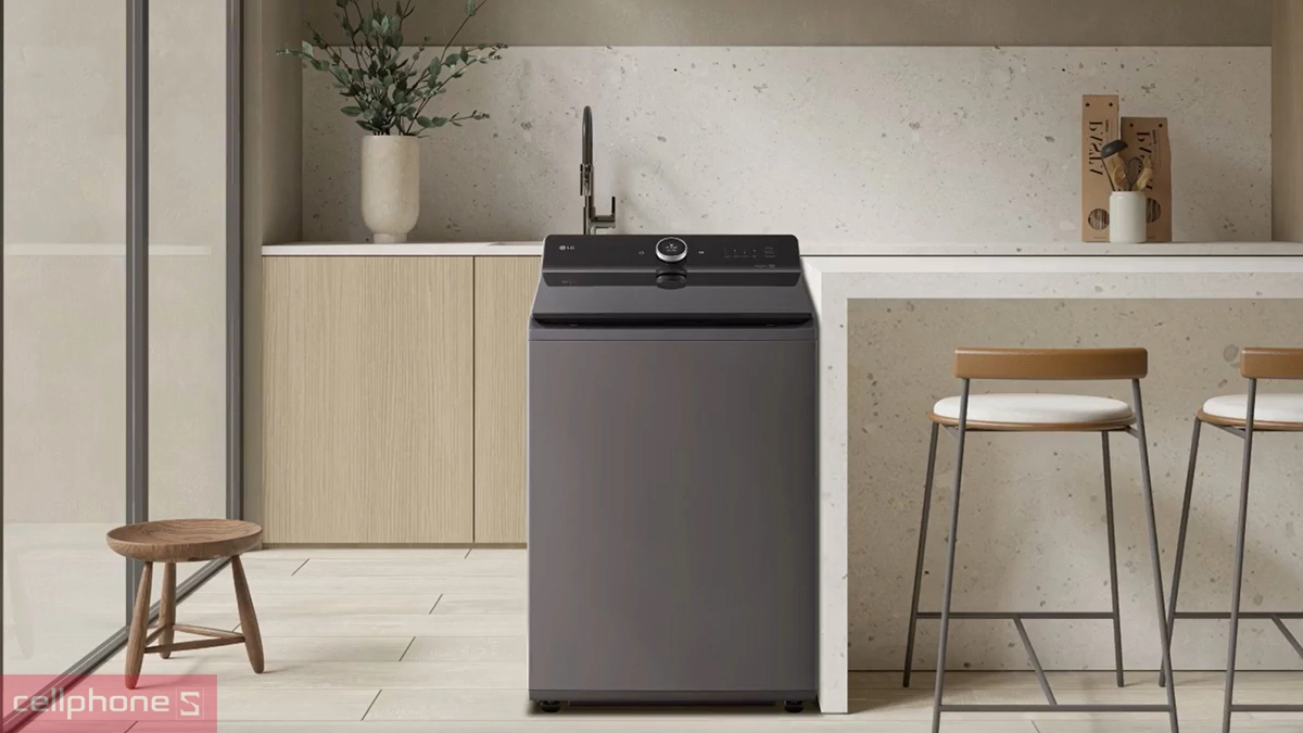 Thiết kế máy giặt LG Inverter 25kg TX2725AT9G