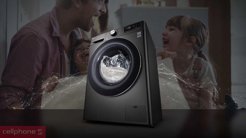 Vì sao nên mua máy giặt LG Inverter cửa ngang 10kg FV1410S4P