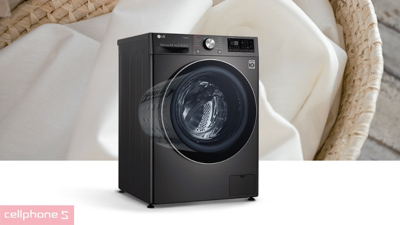 Công nghệ máy giặt LG Inverter cửa ngang 10kg FV1410S4P 