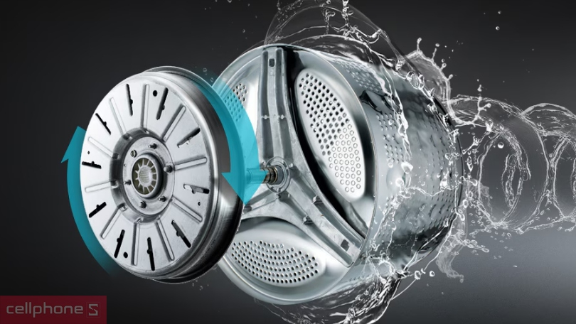 Cảm biến máy giặt LG Inverter cửa ngang 10kg FV1410S4P 