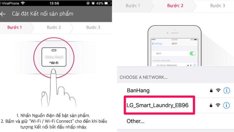 Hướng dẫn sử dụng máy giặt LG Inverter cửa ngang 10kg FV1410S4P
