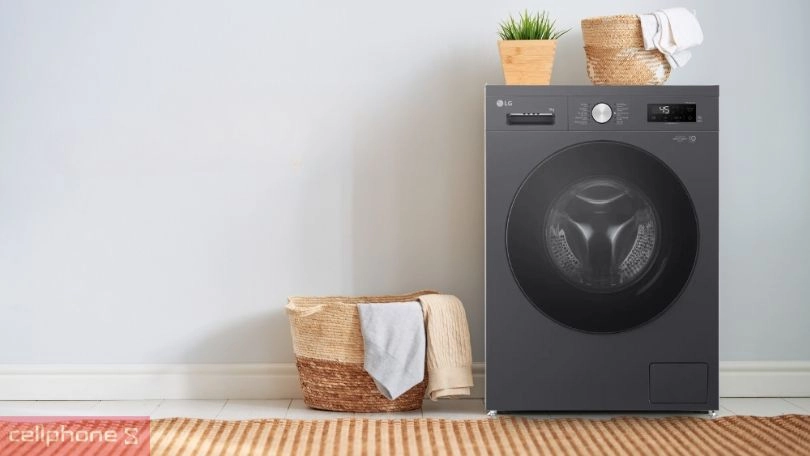 Khối lượng giặt trên máy giặt LG Inverter cửa ngang 9kg FB1209S5M