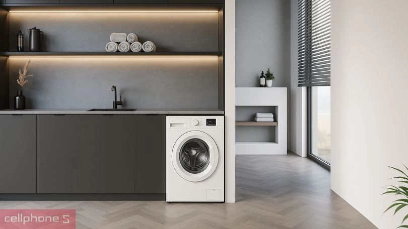 Kích thước của máy giặt LG Inverter cửa ngang 9kg FB1209S6W