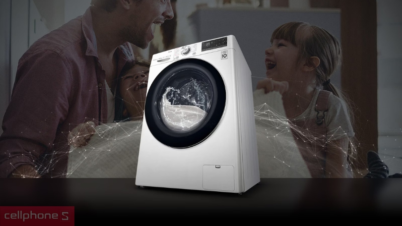 Vì sao nên mua máy giặt sấy LG giặt 14kg sấy 8kg FV1414H3BA