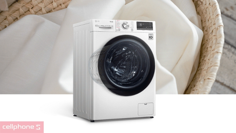 Chương trình hoạt động trên máy giặt sấy LG giặt 14kg sấy 8kg FV1414H3BA