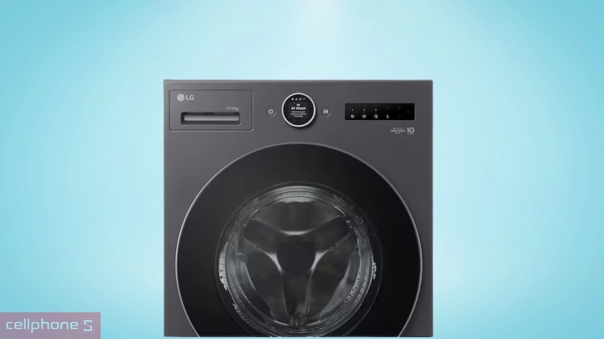 Lồng giặt máy giặt sấy LG Inverter giặt 17kg - sấy 10kg F2517RNTG