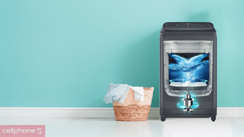 Máy giặt Panasonic Inverter 10.5kg NA-FD10AR1BV - Nâng cao hiệu quả giặt