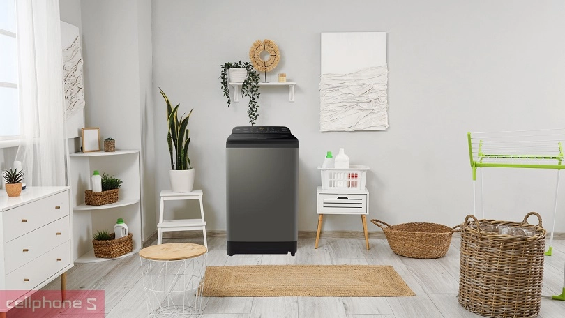 Thiết kế máy giặt Panasonic 10kg NA-F100A9DRV