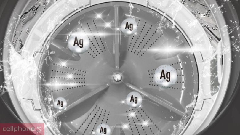 Khả năng giặt sạch mạnh mẽ của máy giặt Panasonic 10Kg NA-F10S10BRV