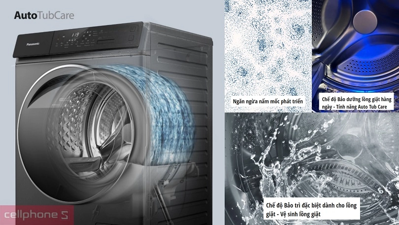 Các tính năng đặc biệt trên máy giặt Panasonic