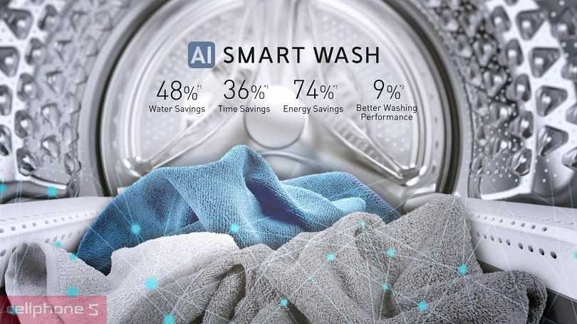 Công nghệ AI Smart Wash