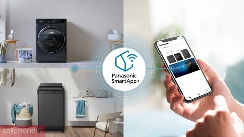 Điều khiển từ xa qua SmartApp+ trên điện thoại