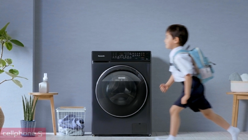 Thiết kế của máy giặt Panasonic Inverter 10.5kg NA-V105FR1BV