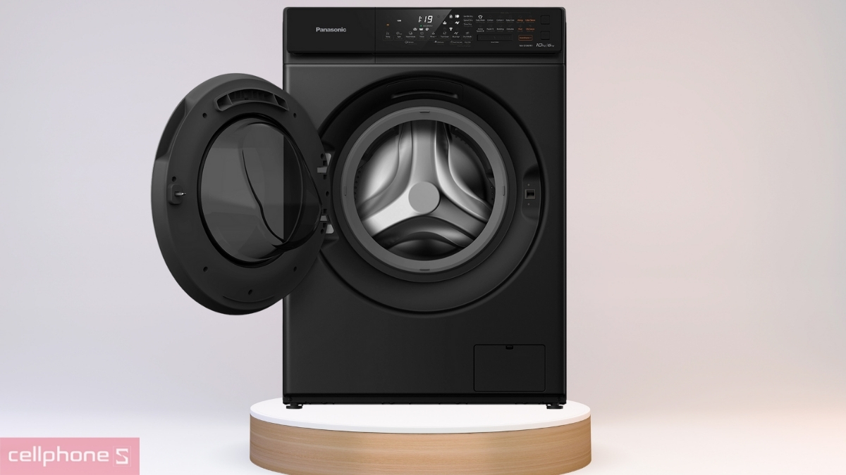 Bảng điều khiển trên máy giặt Panasonic Inverter 10kg NA-S106FR1PV