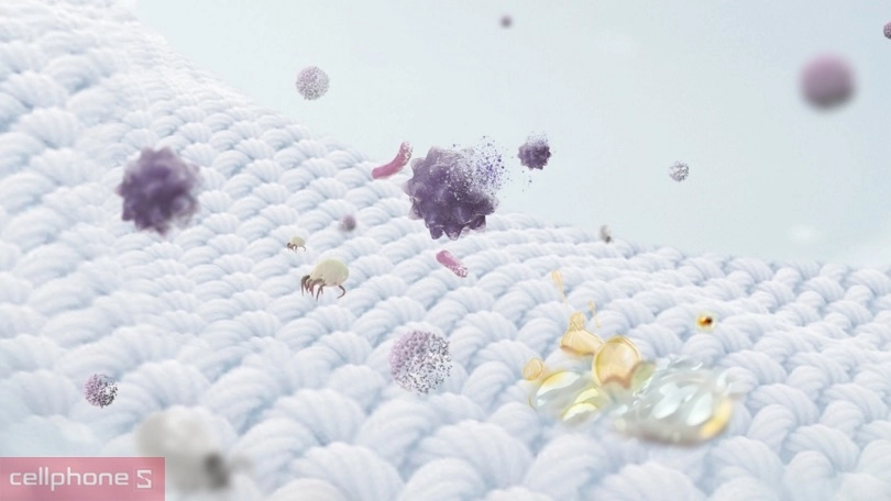 Công nghệ StainMaster+ trên máy giặt Panasonic Inverter 10kg NA-V10FA1LVT