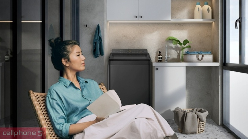 Thiết kế máy giặt Panasonic Inverter 11.5kg NA-FD115W3BV