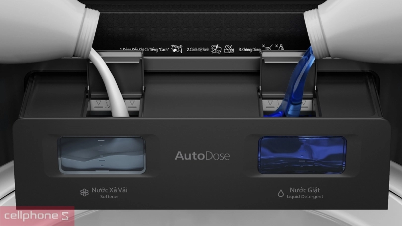 Tính năng máy giặt đa dạng