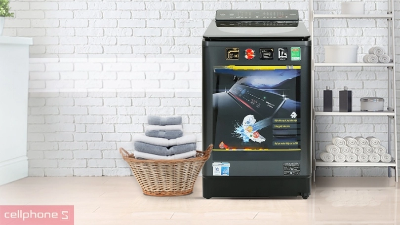 Máy giặt Panasonic Inverter 14kg NA-FD14V1BRV - Giặt nhanh, sạch khuẩn, tiết kiệm thời gian
