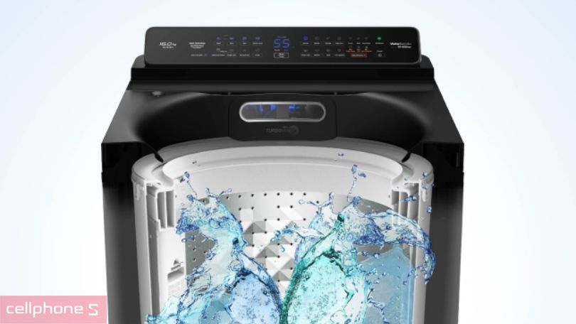 Khả năng tiết kiệm nước, an toàn với người dùng của máy Giặt Panasonic Inverter 16kg NA-FD16V1BRV