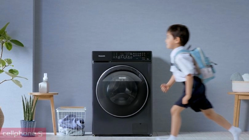 Khối lượng giặt của máy giặt sấy Panasonic Inverter 9kg NA-V90FC1LVT